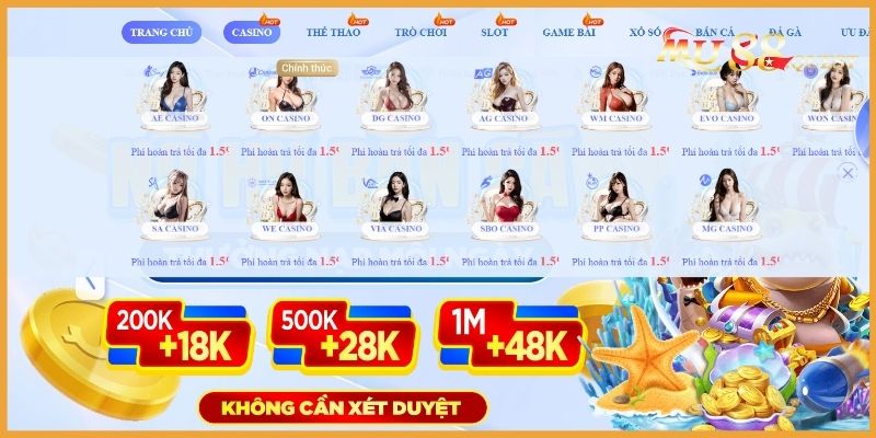 Giới thiệu Casino MU88