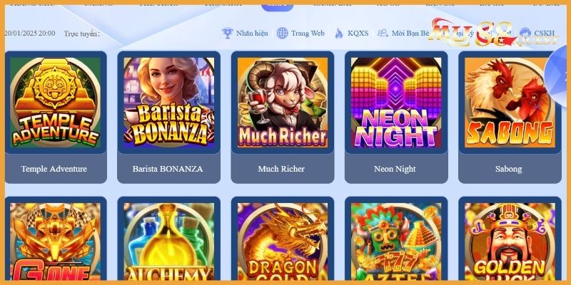 TP tạo ra nhiều game Slot MU88 độc đáo